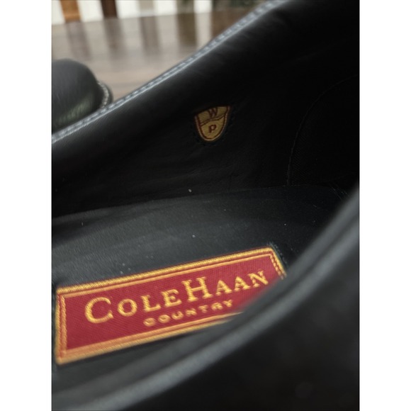 COLE HAAN COUNTRY CLOGS Women 8 B Mules Leather Lug Sole Slip On Waterproof - Picture 9 of 9